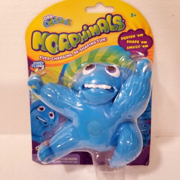 New ORB Odditeez Morphimals Blue SHAPEYAPEY Monkey Sealed Sensory Toy (Autism) - Picture 1 of 2